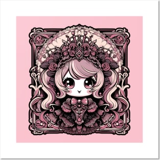 Kawaii Gothic Lolita Posters and Art